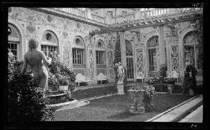 Innenhof einer Villa