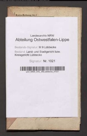 Erblasser: Pieper, Charlotte Wilhelmine Henriette Lisette: