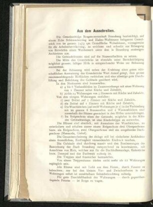 Arbeiterwohnungen in Strassburg i. E. (Teil 1)