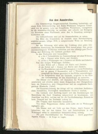 Arbeiterwohnungen in Strassburg i. E. (Teil 1)