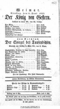 Der Spiegel des Tausendschön