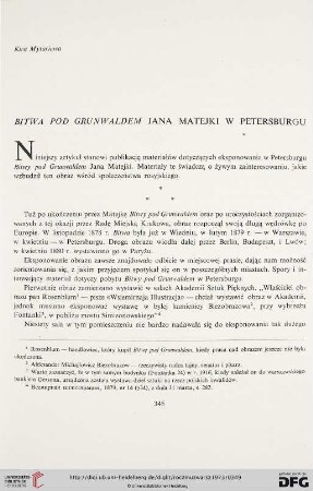 17: "Bitwa pod Grunwaldem" Jana Matejki w Petersburgu