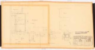 Reichsluftfahrtministerium, Berlin: Kesselhaus Q4R: Heizkanal Grundriss 1:50