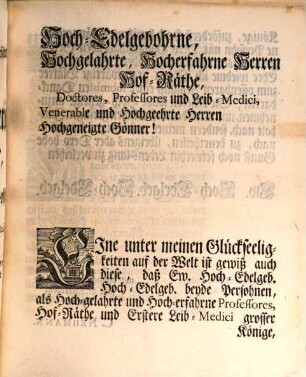 Lectiones Publicæ Von Vier Subjectis Chimicis, Nehmlich vom Salpeter, Schwefel, Spieß-Glas Und Eisen : Wie solche Bey dem in Berlin gestiffteten Königl. Collegio Medico-Chirurgico abgehandelt worden