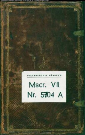 Statuta venerabilis capituli collegiatae S. Walburgis Meschedensis
