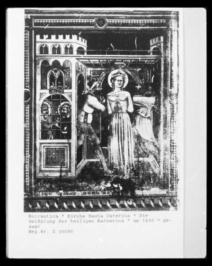 Die Geißelung der heiligen Katharina