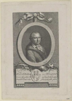 Bildnis des J. C. Schubart von Kleefeld