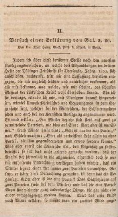 106-111 Versuch einer Erklärung von Gal 3,20