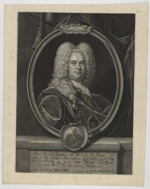 Bildnis des Johann Thomas von Rauner