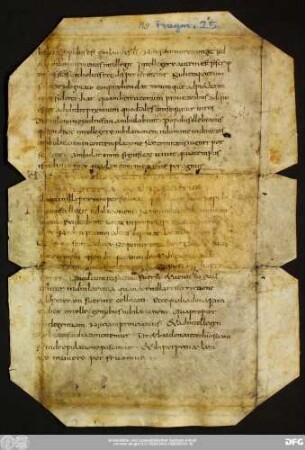 [Halle (Saale), Universitäts- und Landesbibliothek Sachsen-Anhalt, Ms Fragm. 25]