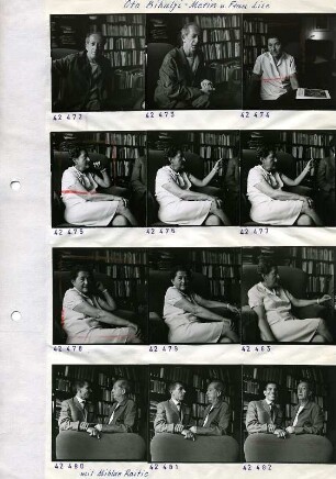 Portraitserie Oto Bihalji-Merin und Elisabeth Bihalji-Merin