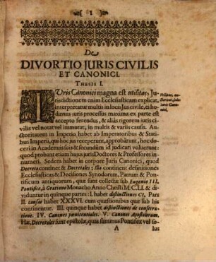 Divortium iuris civilis et canonici