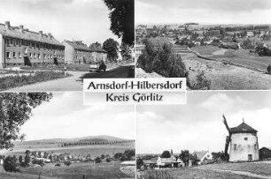 Vierkirchen-Arnsdorf. Windmühle, Postkarte