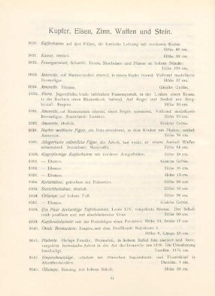Kupfer, Eisen, Zinn, Waffen und Stein
