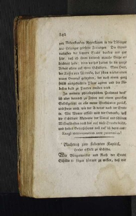 Nachtrag zum siebenten Kapitel.