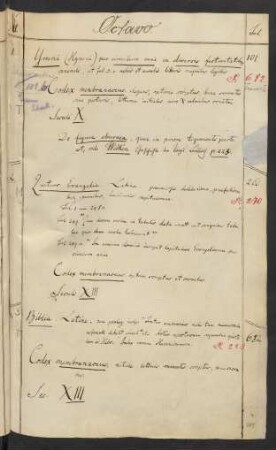 Mss. theol. lat. in octavo (1-67)