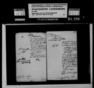 Ablösung der Lehengefälle und Allodifizierung der Bauernlehen (Bericht der Oberämter)