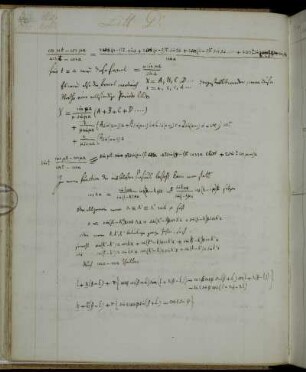 Entwicklung von cos t - cos a / cos t - cos a (zur Interpolation ?)