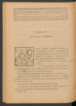 Capítulo XX - Noticias sabrosas