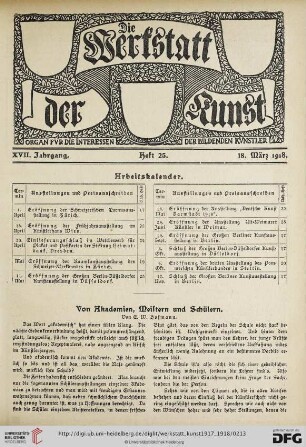 Arbeitskalender