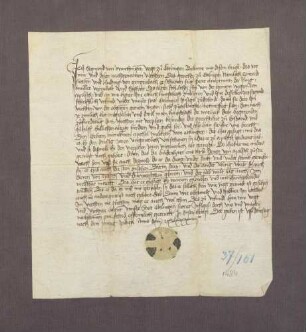 Kundschaften über den Lindenhart und andere Waldungen in der Gemarkung von Malsch und die daran der Gemeinde Malsch und anderen Gemeinden zustehenden Rechte