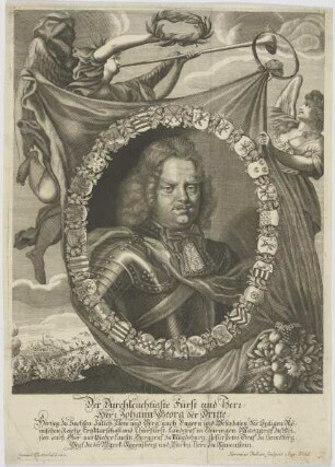 Bildnis Johann Georg der Dritte, Hertzog zu Sachsen