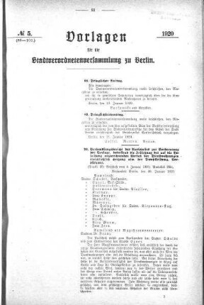 No. 5 (88-101), 1920/01/24