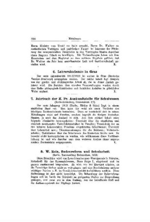 Jahrbuch der K. Pr. Auskunftstelle für Schulwesen