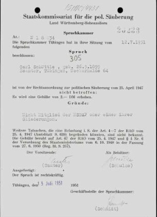 Schöttle, Carl