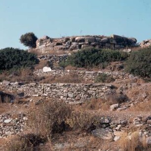 Sifnos. Hellenistischer Wachtturm zum Schutz der Silbergruben. K1