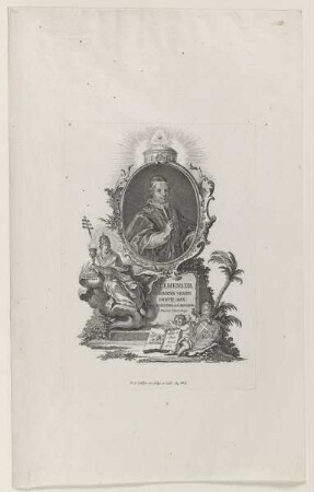 Bildnis des Papst Clemens XIII.