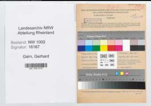 Entnazifizierung Gerhard Garn, geb. 06.05.1908 (Kaufm.Angest.)