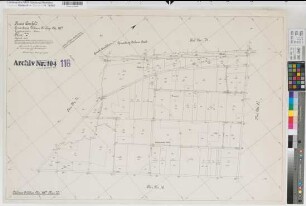 Dülmen, Stadt und Kspl., Haus Dülmen (Dülmen), Umlegung Dülmen, Reinkarte Dülmen Stadt Flur 70