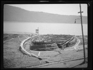 Nemisee bzw. "Lago di Nemi" (circa 30 km südöstlich von Rom): Das größere der beiden "Nemi-Schiffe"