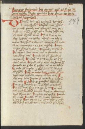 De salutaribus documentis, cap. 65 (bricht ab)