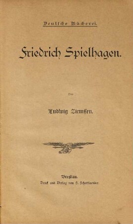 Friedrich Spielhagen
