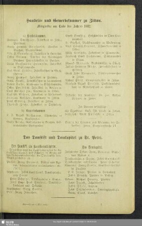 Handels- und Gewerbekammer zu Zittau