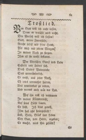 Trostlied