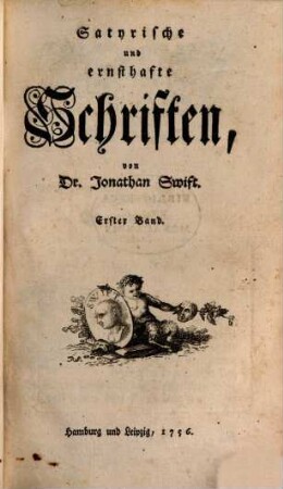 Satyrische und ernsthafte Schriften, 1