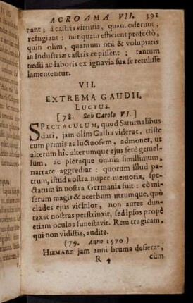 391-410, VII. Extrema Gaudii, Luctus
