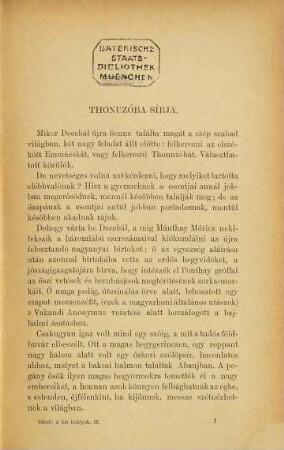 A kis királyok : regény, 2. rész
