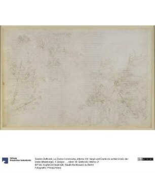La Divina Commedia, Inferno XXI. Vergil und Dante im achten Kreis der Hölle (Malebolge), 5. Bolgia: Bestrafung der Korrupten in öffentlichen Ämtern; Das Geleit durch die Teufel