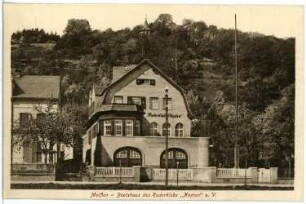 Meißen. Bootshaus " Neptun "