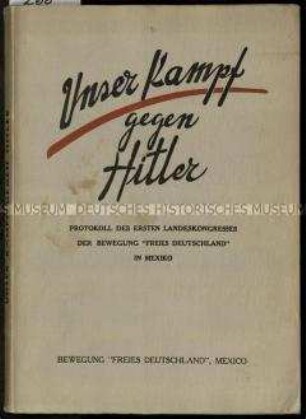 Unser Kampf gegen Hitler