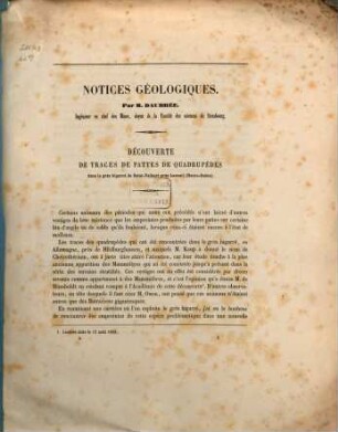 Notices géologiques