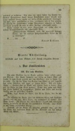 Vierte Abtheilung. Lesestücke aus dem Gebiete des sittlich-religiösen Lebens