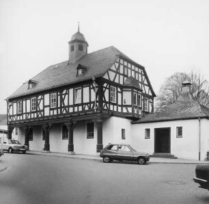 Altes Amtshaus und Backhaus; Weilmünster, Rathausplatz 4