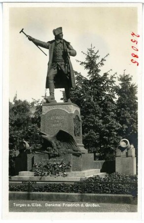 Torgau. Denkmal Friedrich d. Großen