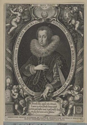 Bildnis der Clavdia Archidvcissa Avstriae