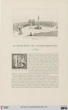 8: Le monument de Victor-Emmanuel à Rome, [1]